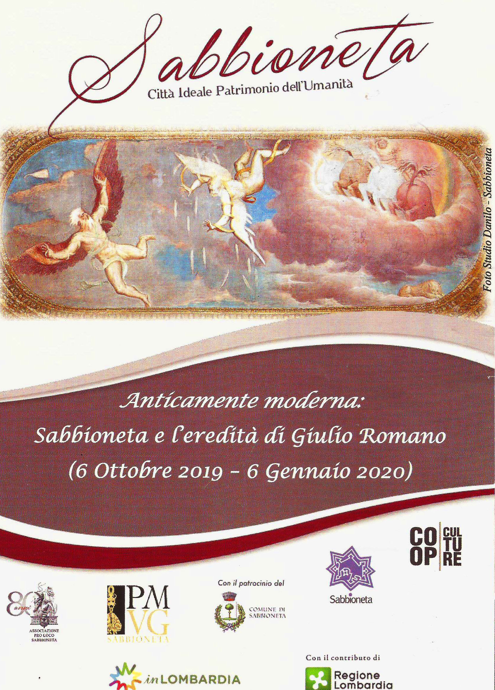 locandina Giulio Romano a Sabbioneta